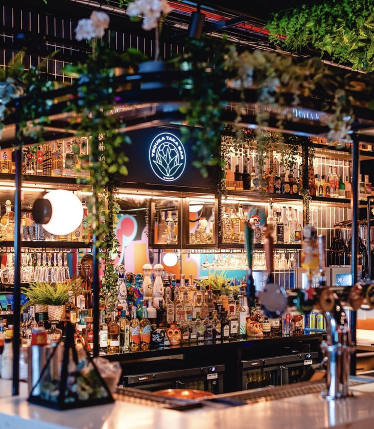 Bar and cocktail venue interior
